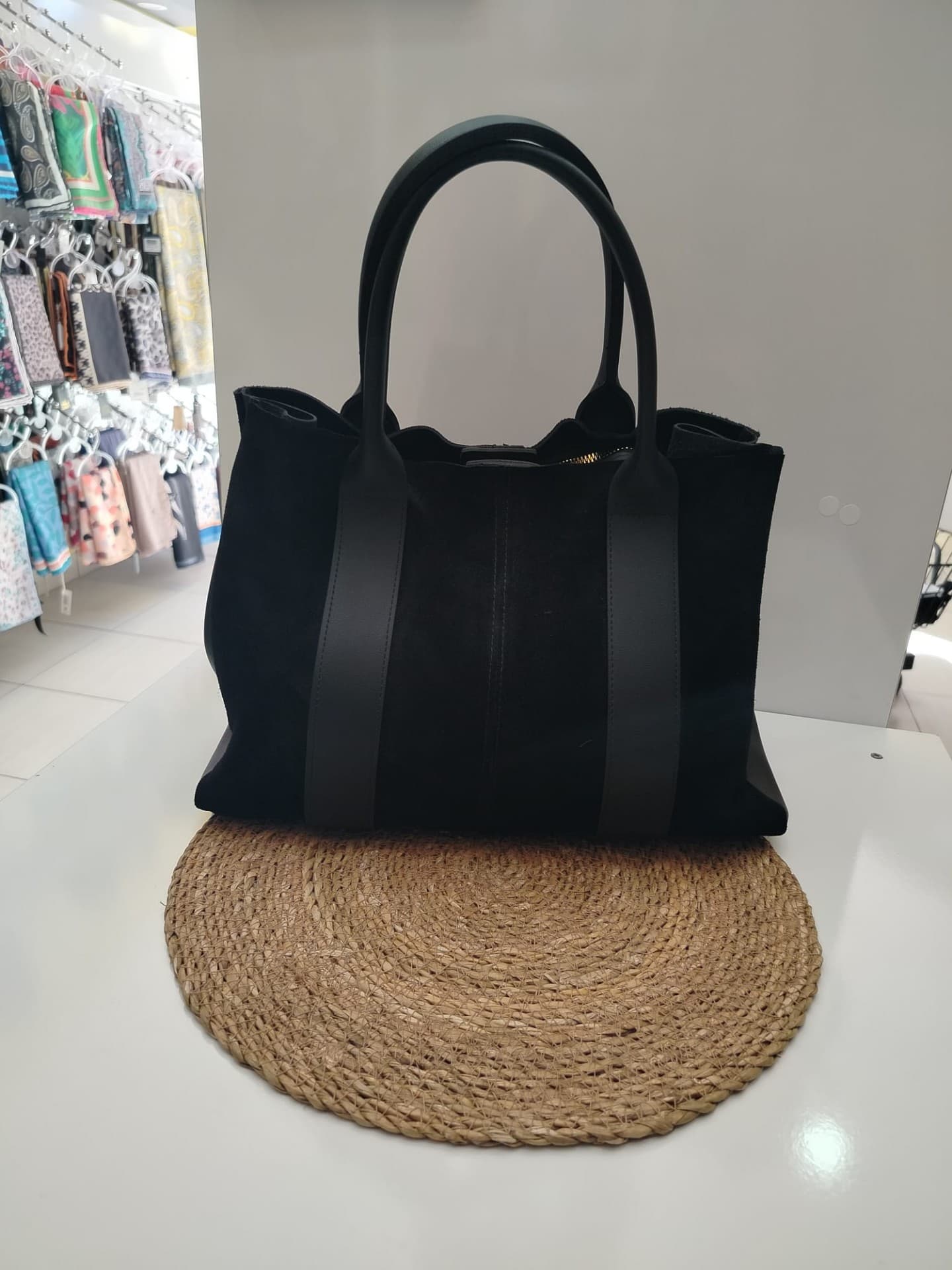 Hakiki Deri Yavrulu Çanta