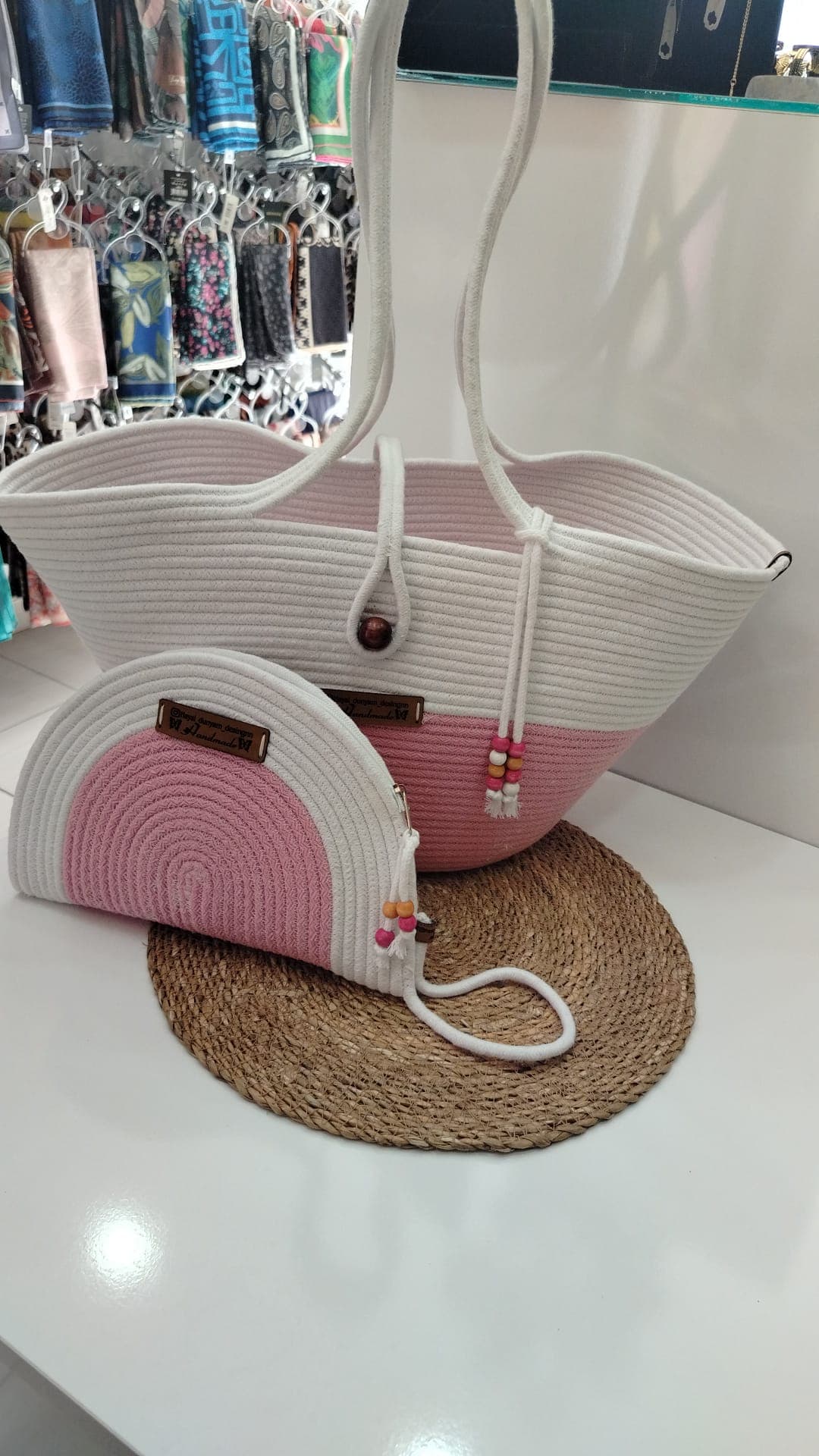 İkili plaj çantası seti