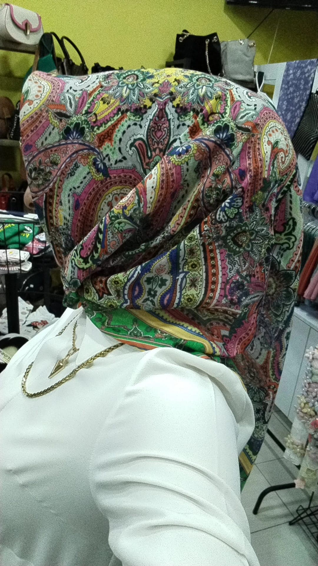 Silk home pamuk soft eşarp