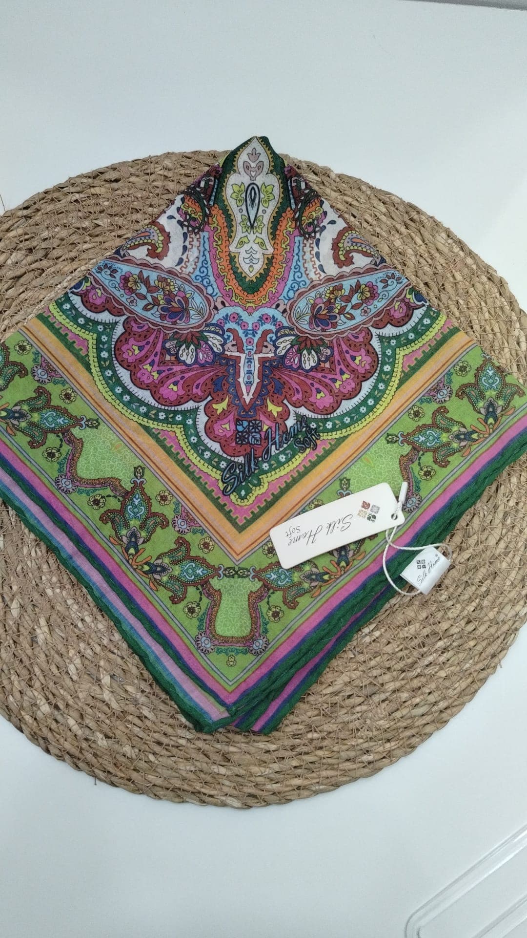 Silk home pamuk soft eşarp